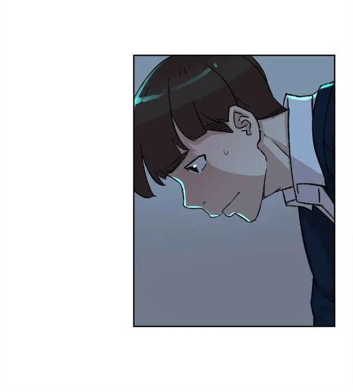 她的高跟鞋第92話-半夜的公司休息室內…