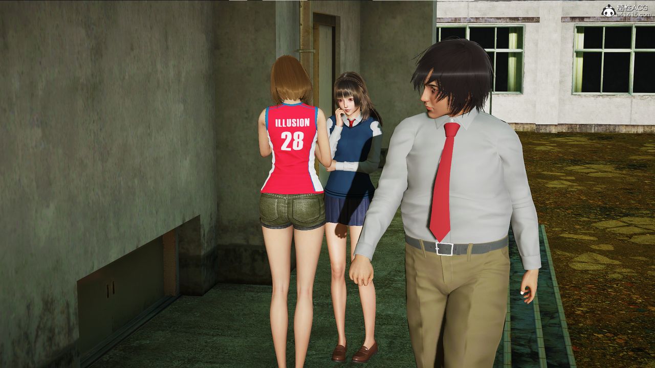 [3D]催眠兄弟白富美女朋友第01话