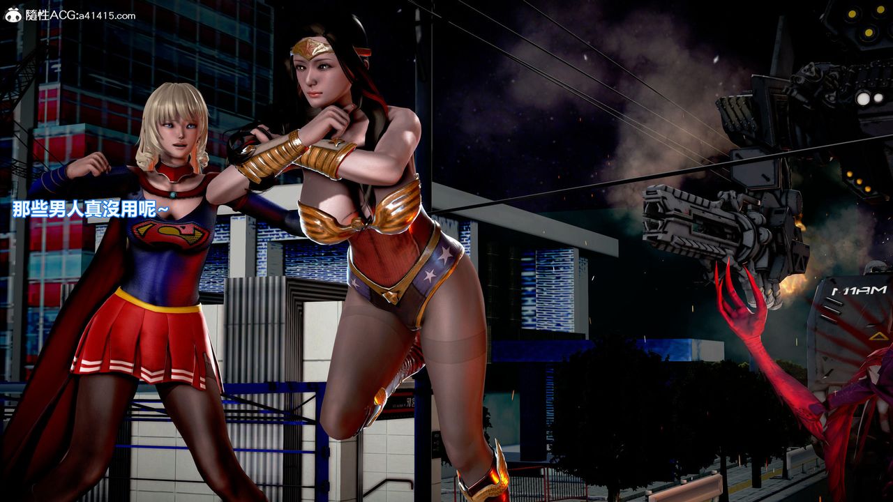 [3D]正义联盟成立-达克赛德入侵第07话