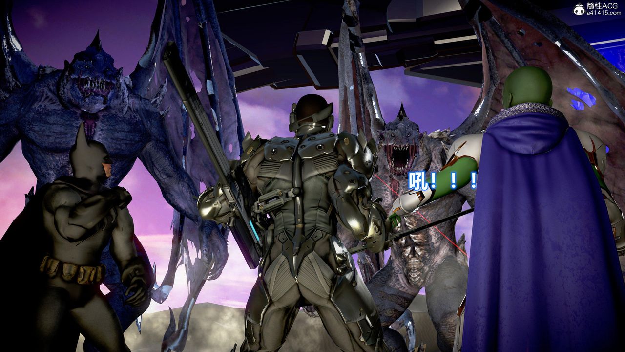 [3D]正义联盟成立-达克赛德入侵第08话