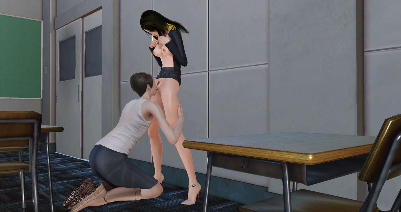 [3D]絲襪女教師蘭若01-27短篇X3未編輯片段第09話