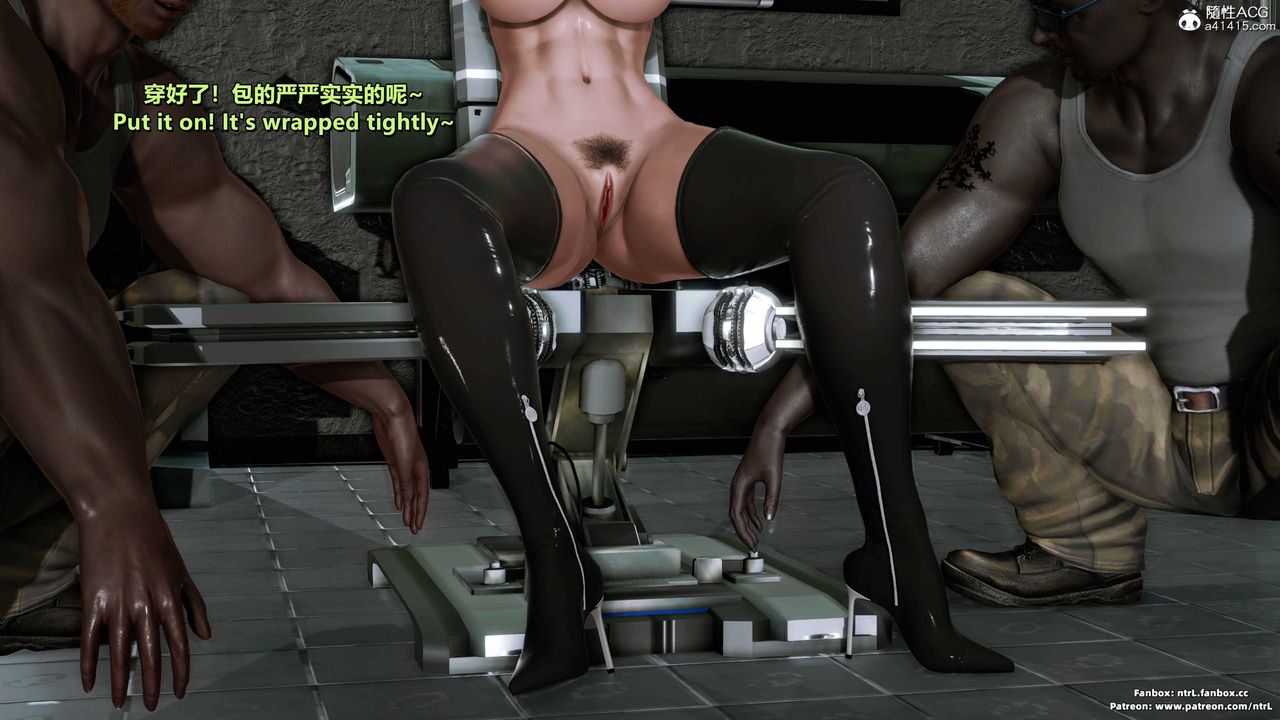 [3D]美脚格斗娘人妻水纪第09话