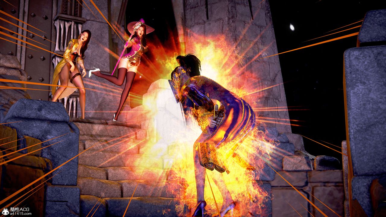 [3D]肉丝女骑士陷落第02话