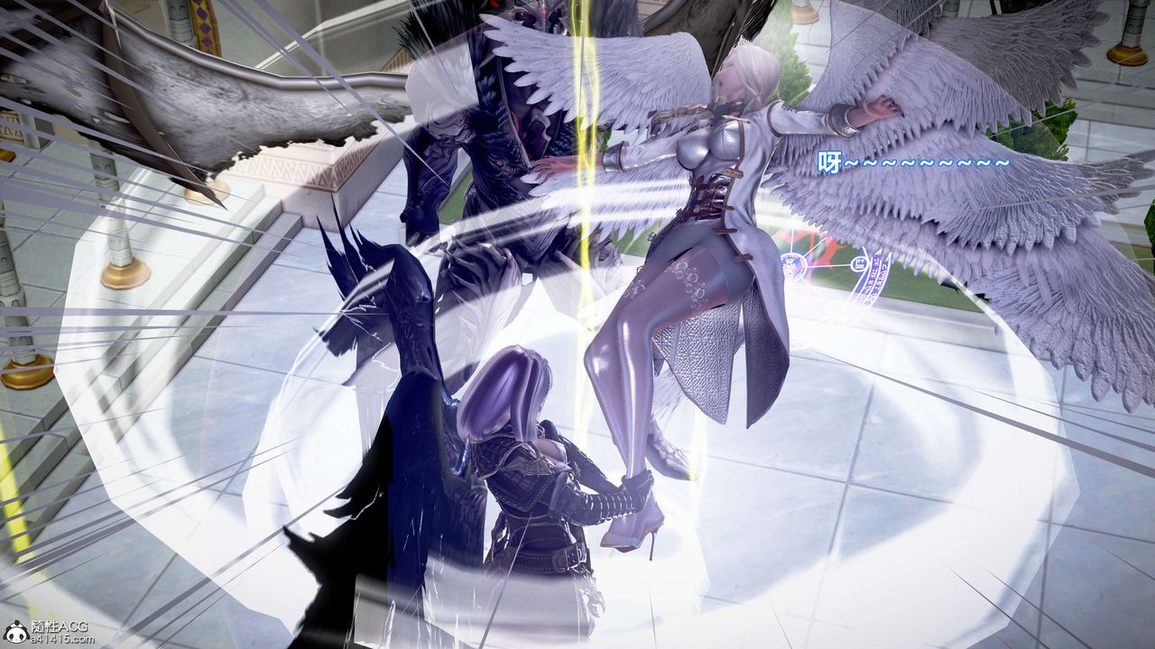 [3D]肉丝女骑士陷落第03话