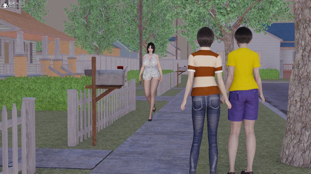 [3D]丝袜辣妈张静第13话