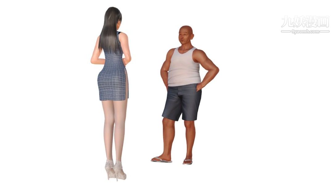 新婚妻子与卖菜老板[3D]07【第3话】