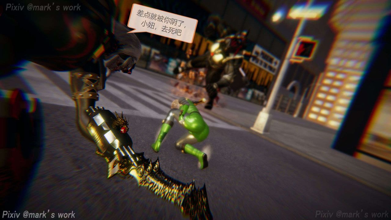 [3D]AI少女-幻影戰隊之章第32話