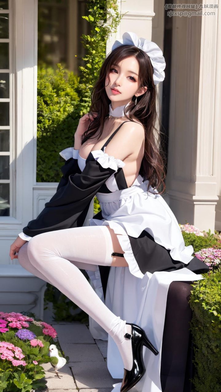 [AI繪畫]TheDelicate_黑絲.女仆第03話