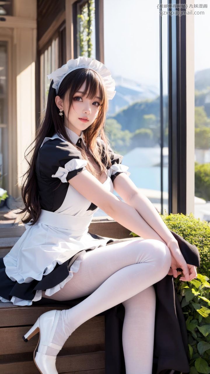 [AI繪畫]TheDelicate_黑絲.女仆第04話