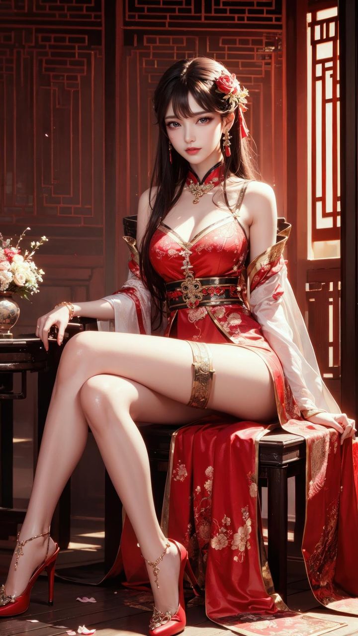 [AI繪畫]TheDelicate_黑絲.女仆第05話