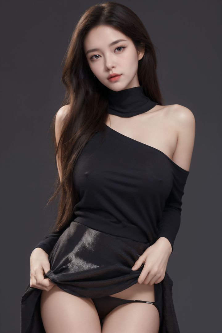 [AI繪畫]極品身材_巨乳.黑絲第08話