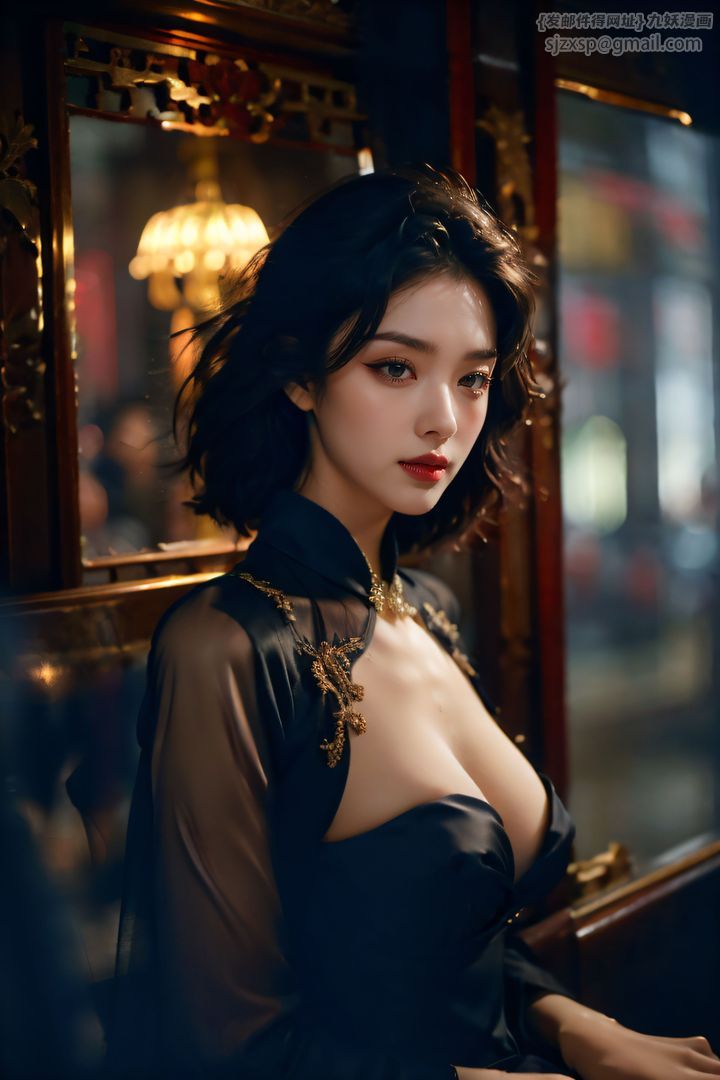 [AI绘画]极品身材_巨乳.黑丝第11话-最终话