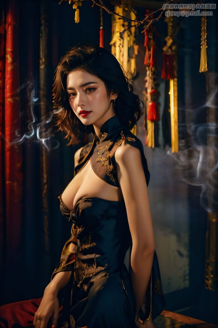 [AI繪畫]極品身材_巨乳.黑絲第11話-最終話