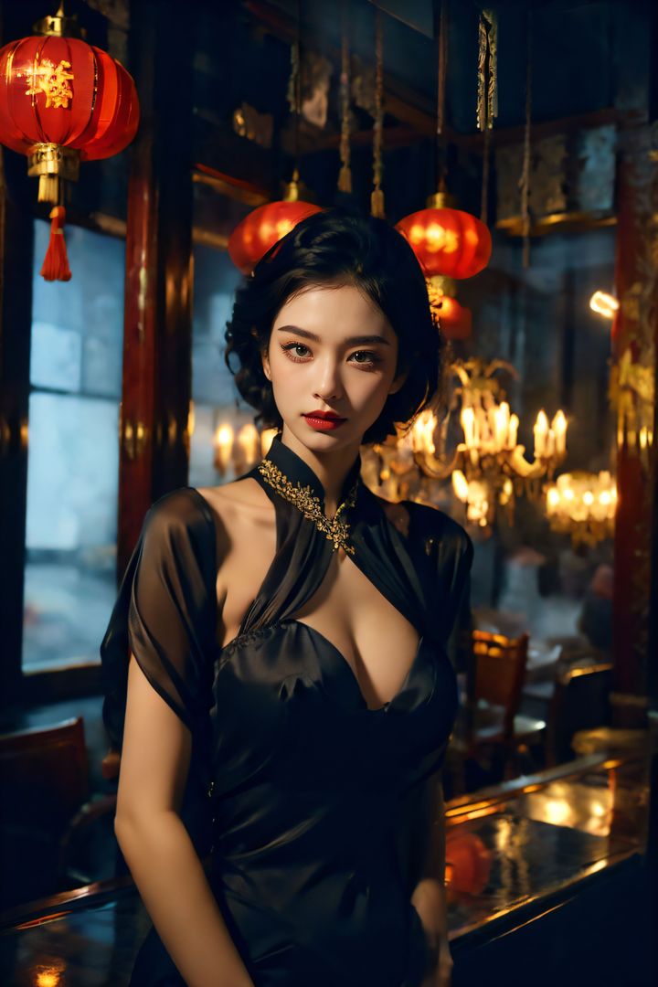 [AI繪畫]極品身材_巨乳.黑絲第11話-最終話