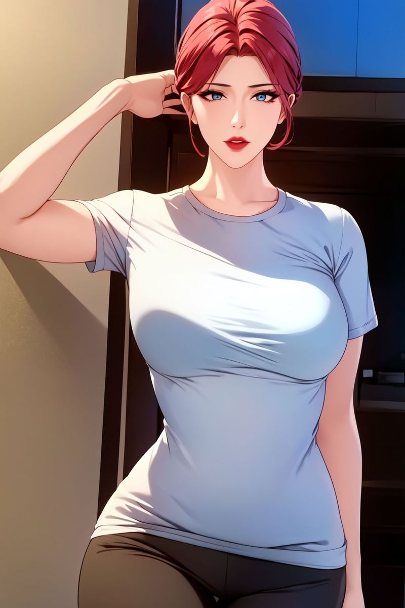 [AI繪畫]美人母親整合肉嫁高柳傢第01話