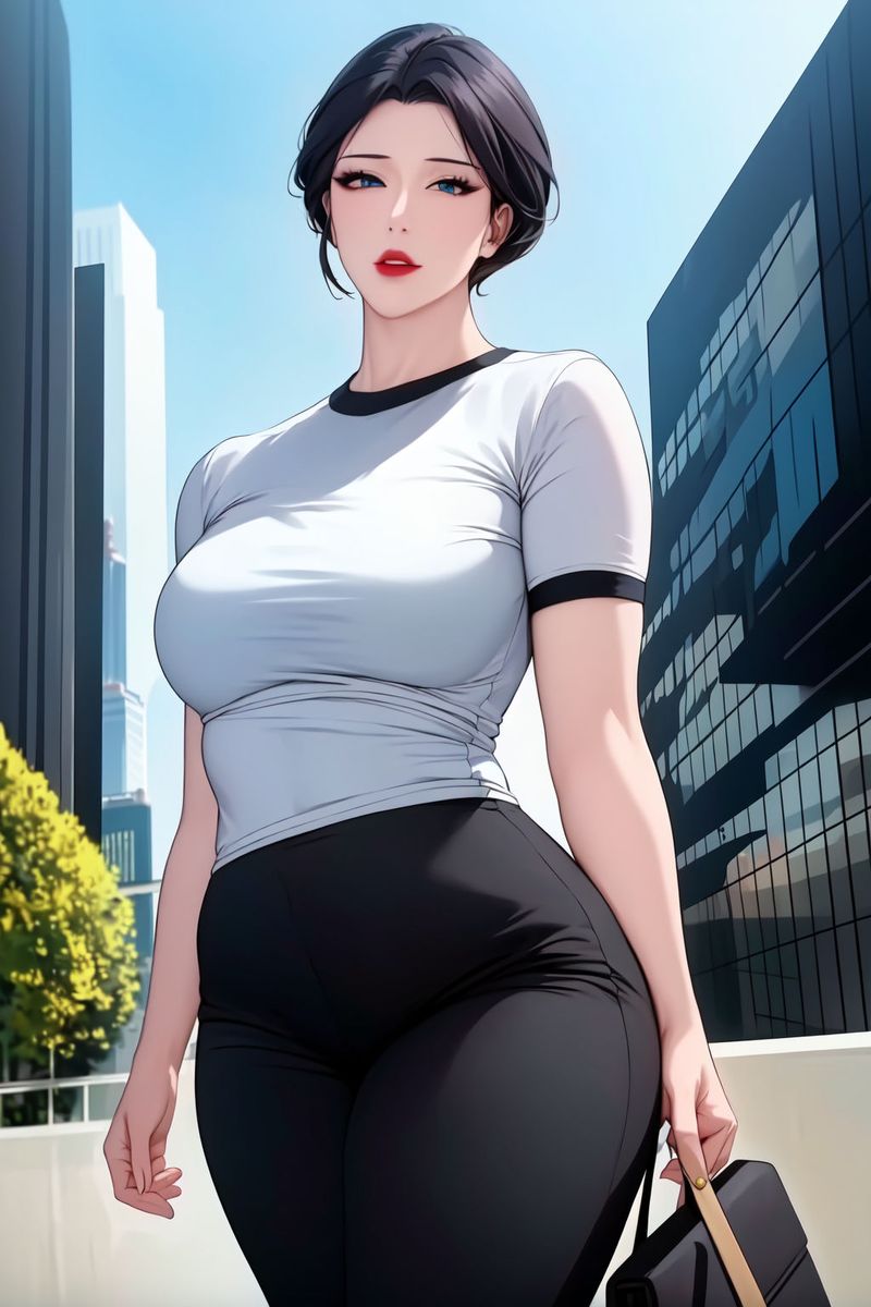 [AI繪畫]美人母親整合肉嫁高柳傢第01話