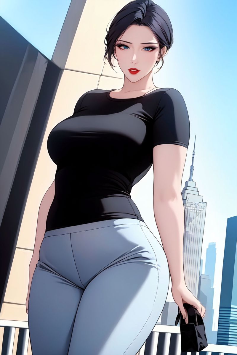 [AI绘画]美人母亲整合肉嫁高柳傢第01话