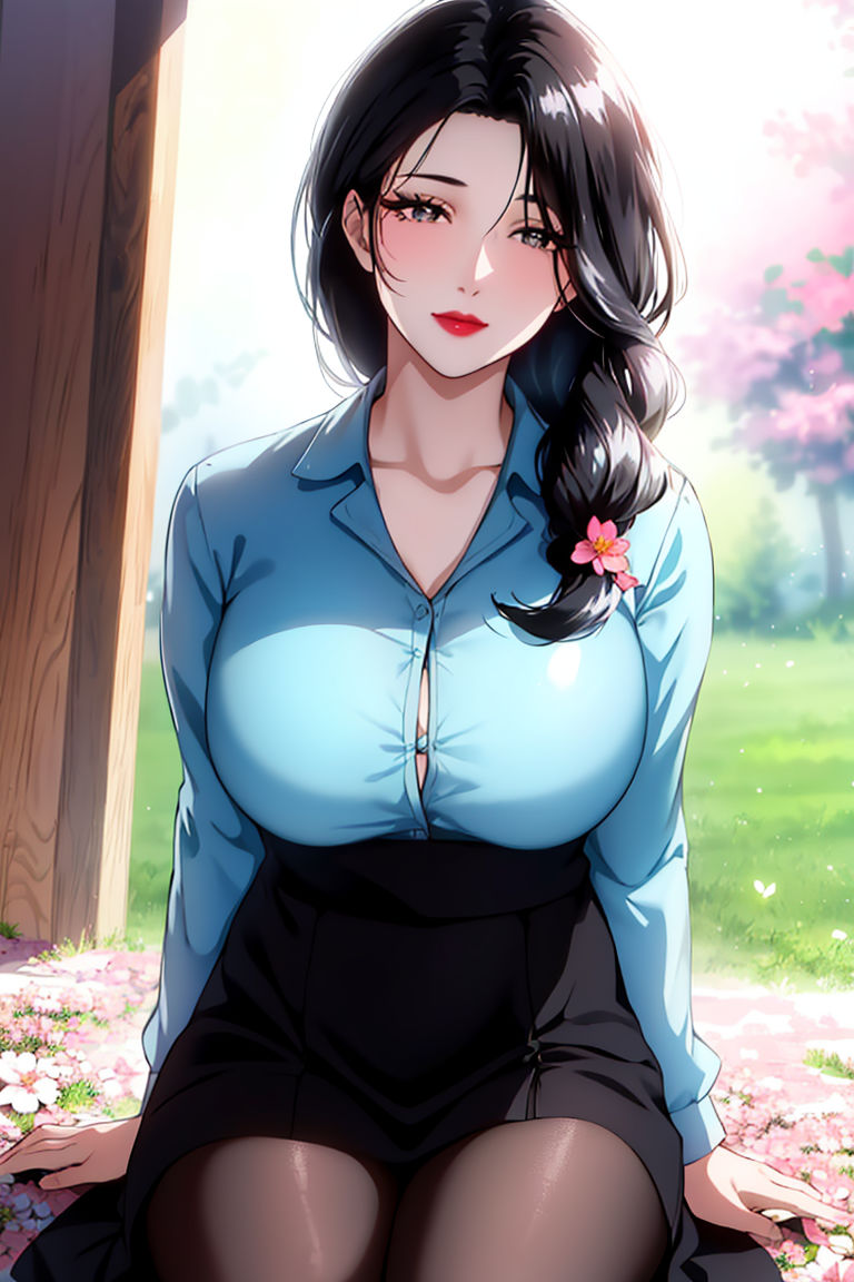 [AI繪畫]美人母親整合肉嫁高柳傢第01話