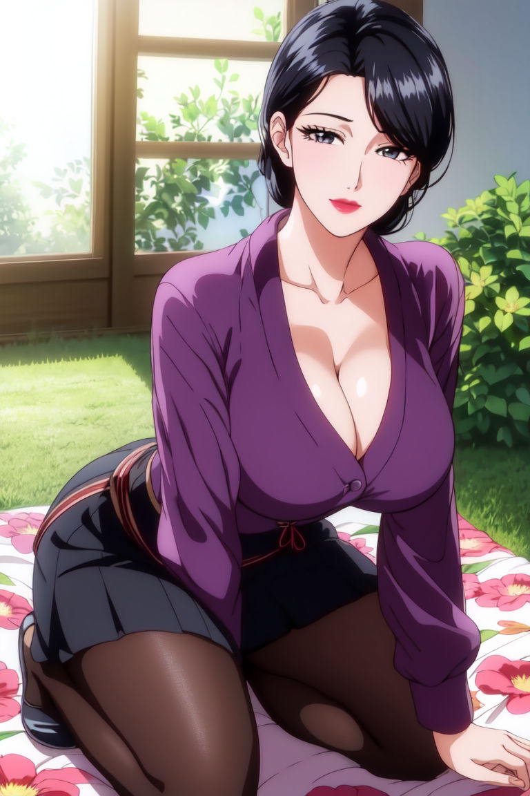 [AI繪畫]美人母親整合肉嫁高柳傢第01話