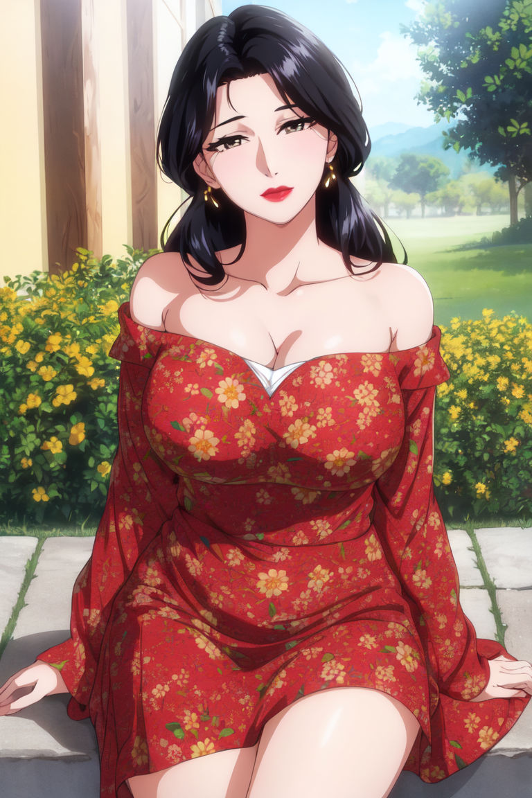 [AI繪畫]美人母親整合肉嫁高柳傢第01話