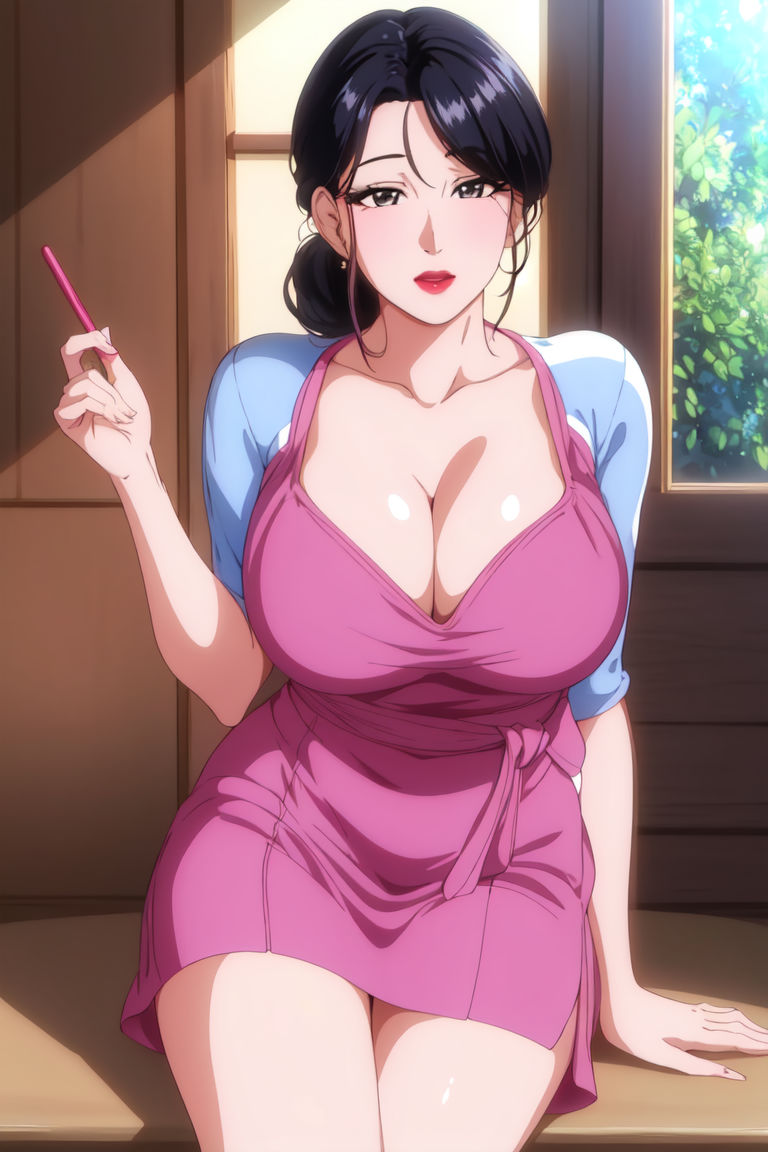 [AI繪畫]美人母親整合肉嫁高柳傢第01話