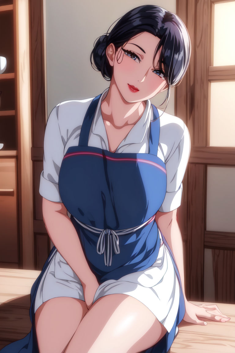 [AI绘画]美人母亲整合肉嫁高柳傢第01话