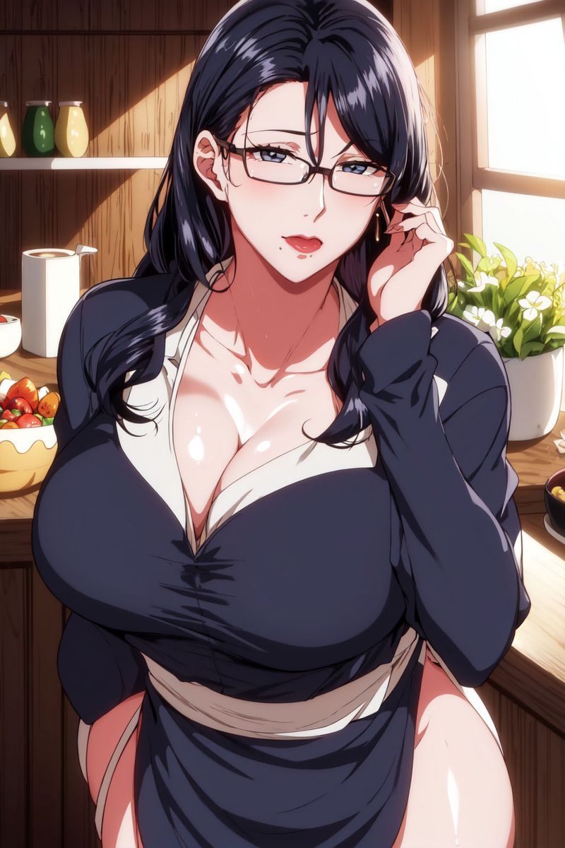 [AI绘画]美人母亲整合肉嫁高柳傢第01话