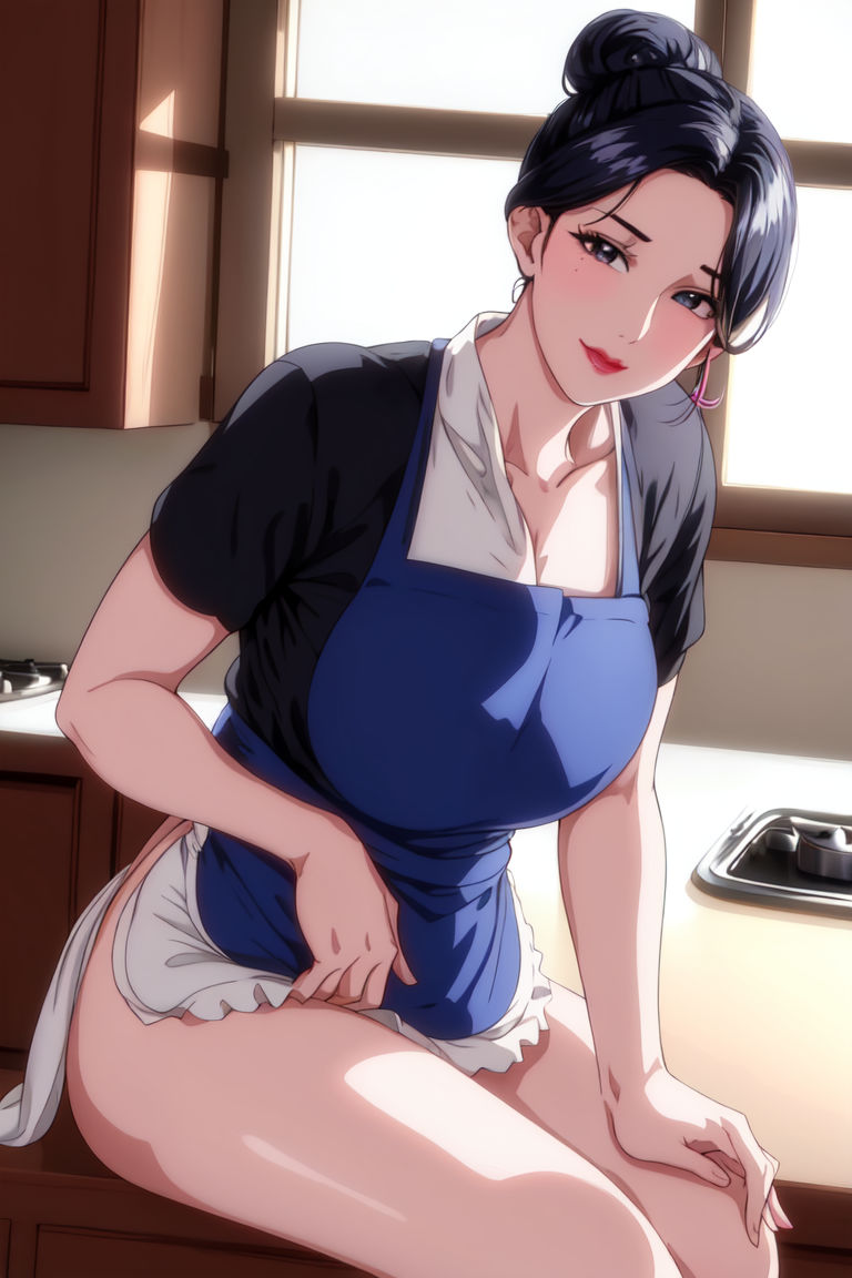 [AI繪畫]美人母親整合肉嫁高柳傢第01話