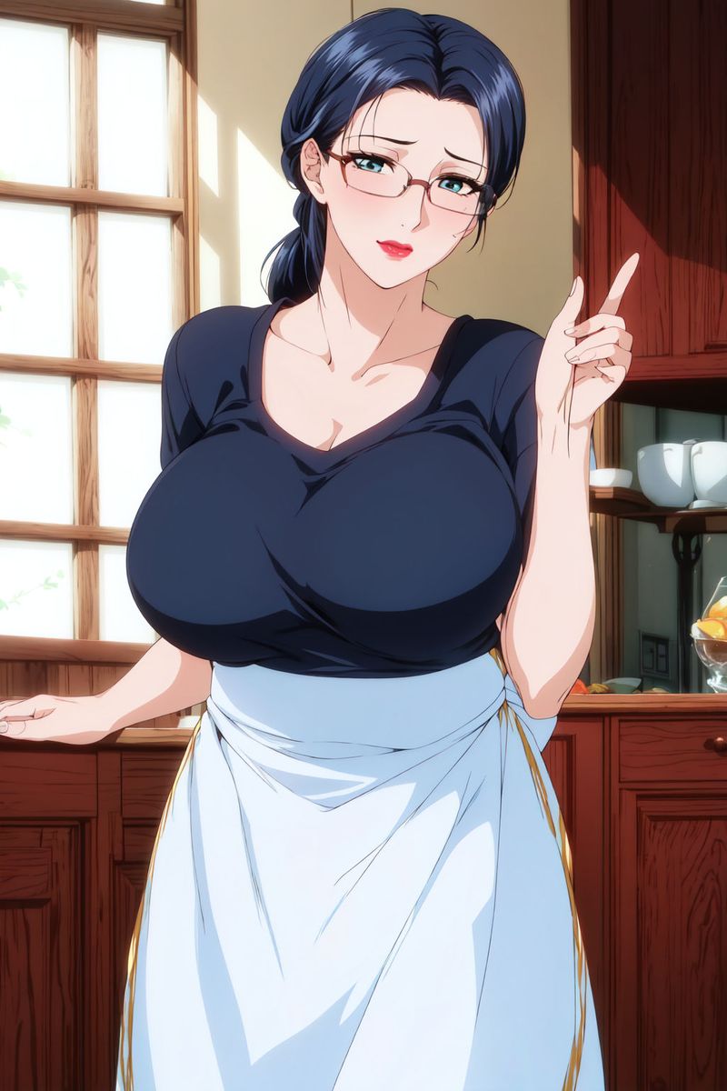 [AI繪畫]美人母親整合肉嫁高柳傢第01話