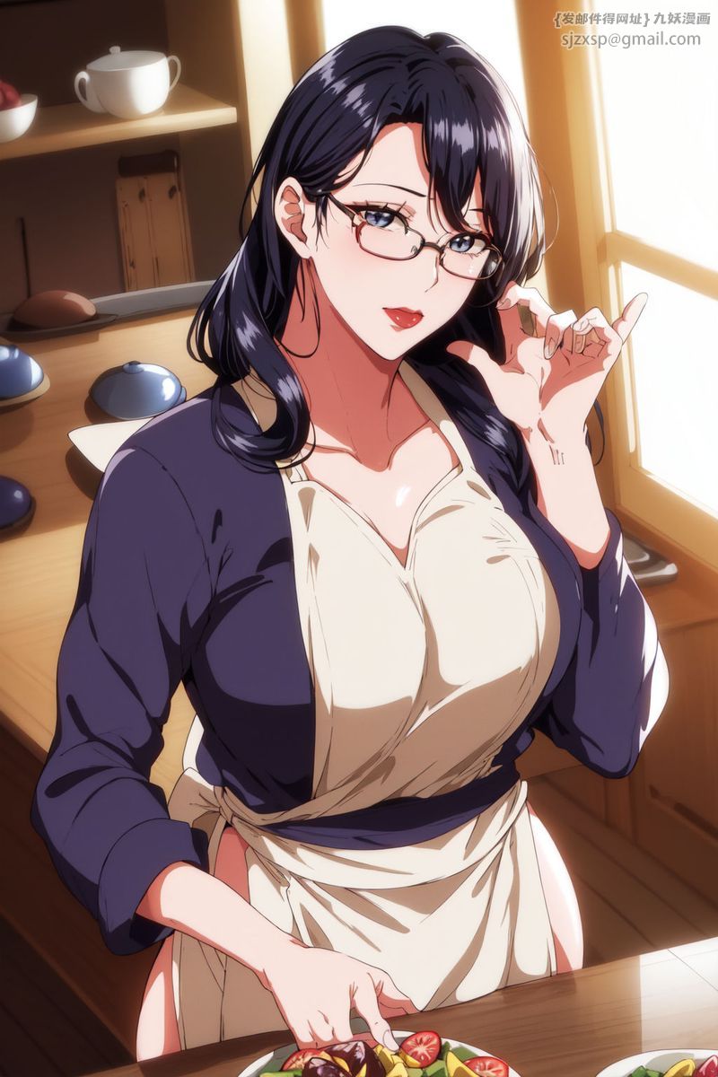 [AI绘画]美人母亲整合肉嫁高柳傢第01话