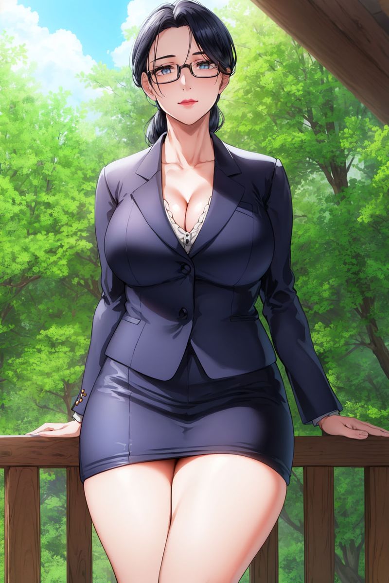 [AI繪畫]美人母親整合肉嫁高柳傢第02話