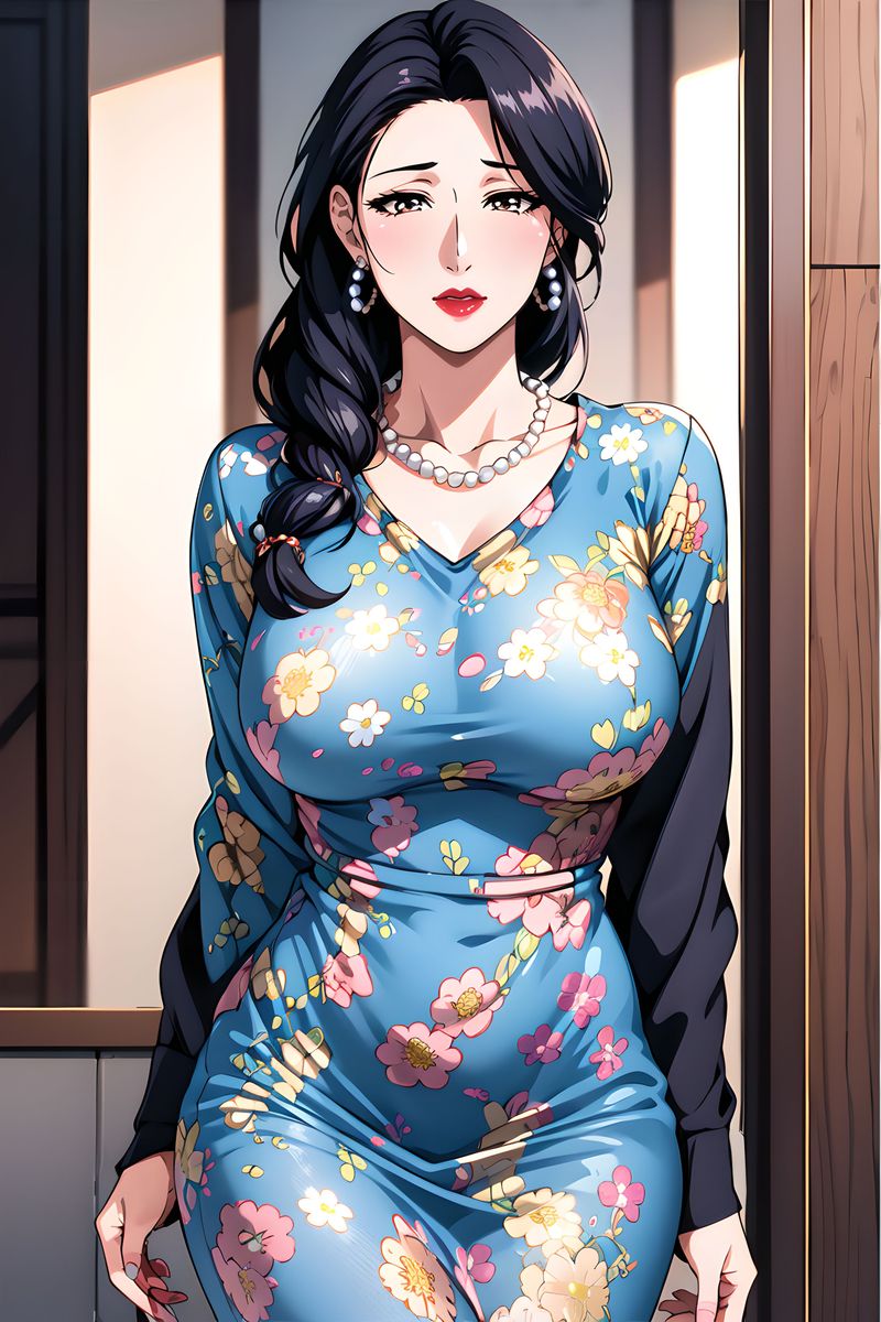 [AI繪畫]美人母親整合肉嫁高柳傢第03話