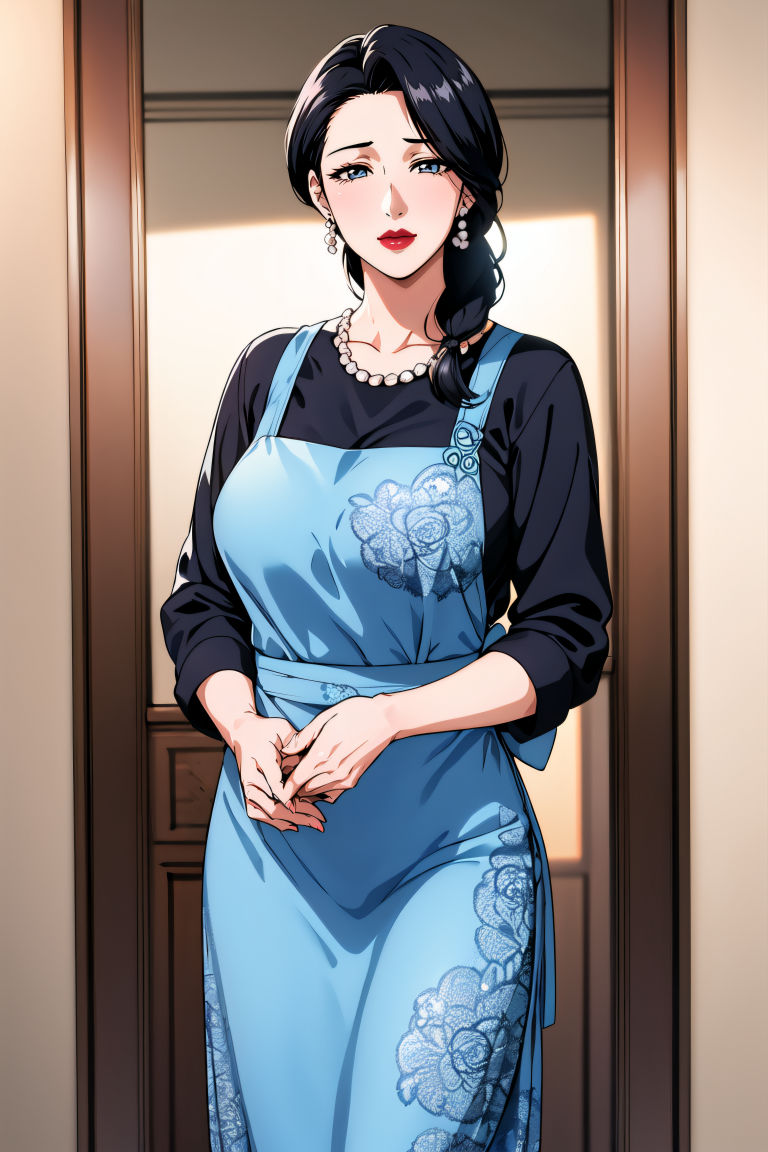 [AI繪畫]美人母親整合肉嫁高柳傢第03話