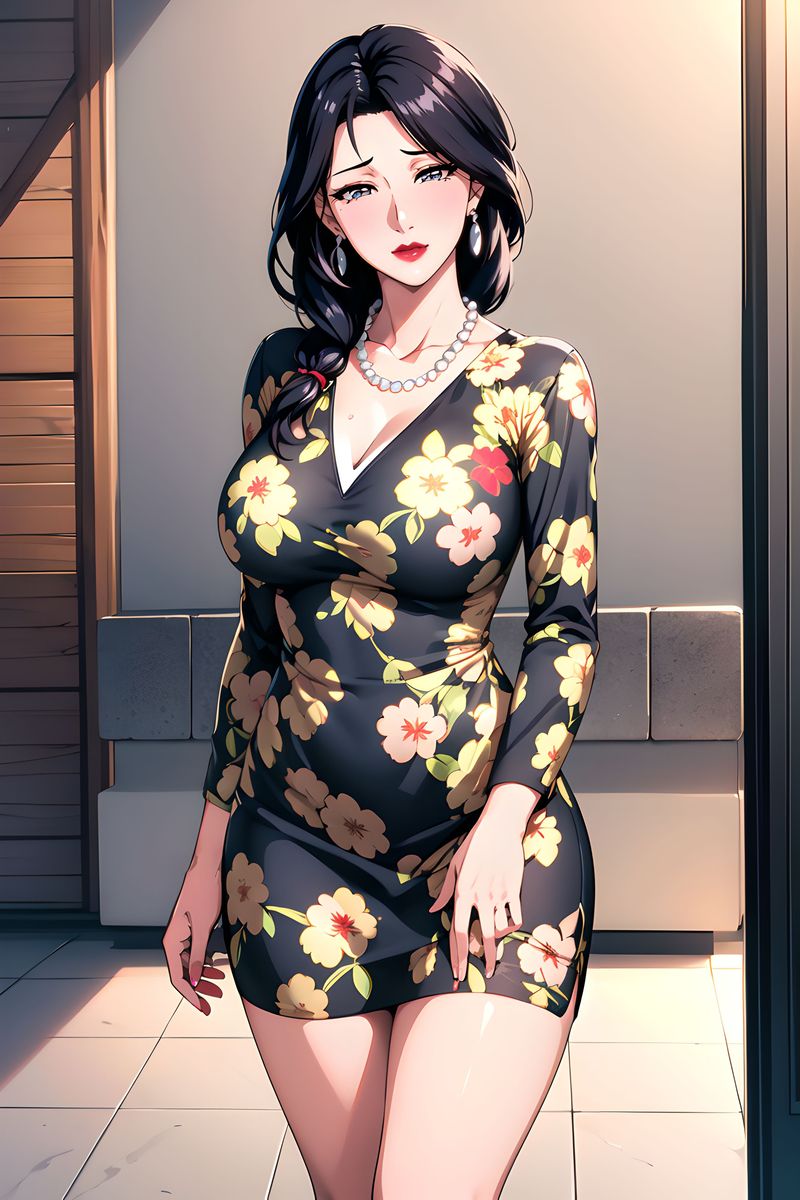 [AI绘画]美人母亲整合肉嫁高柳傢第03话