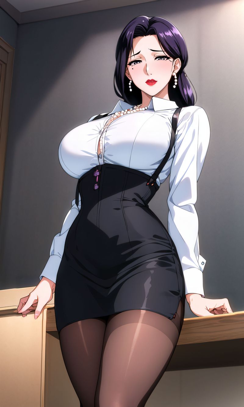 [AI繪畫]美人母親整合肉嫁高柳傢第04話