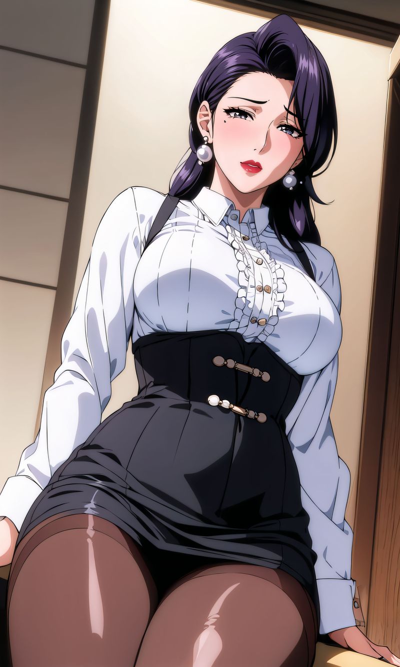 [AI繪畫]美人母親整合肉嫁高柳傢第04話