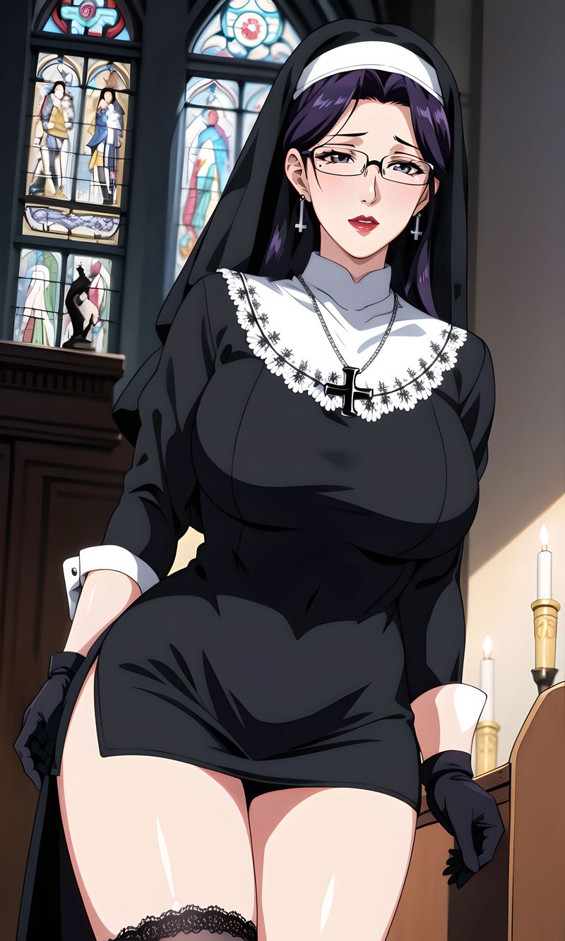 [AI绘画]美人母亲整合肉嫁高柳傢第04話