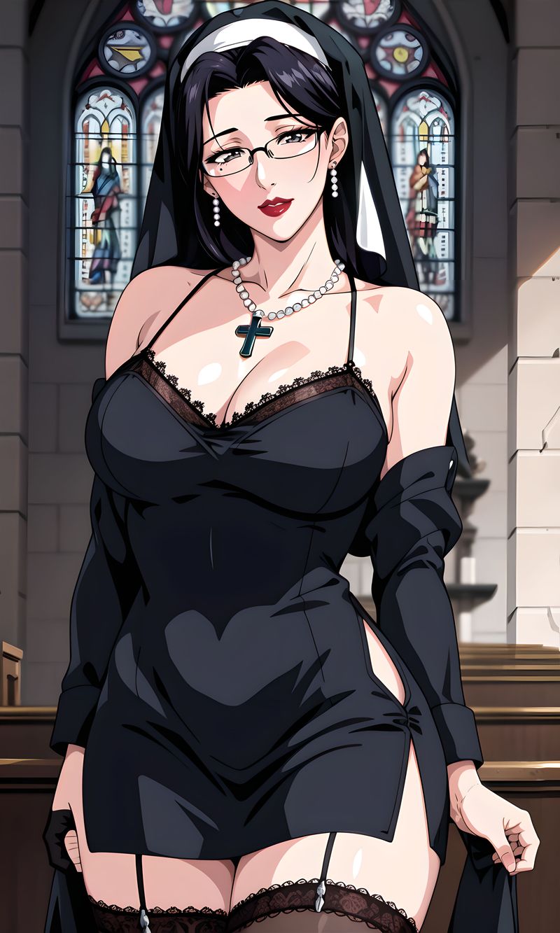 [AI繪畫]美人母親整合肉嫁高柳傢第04話