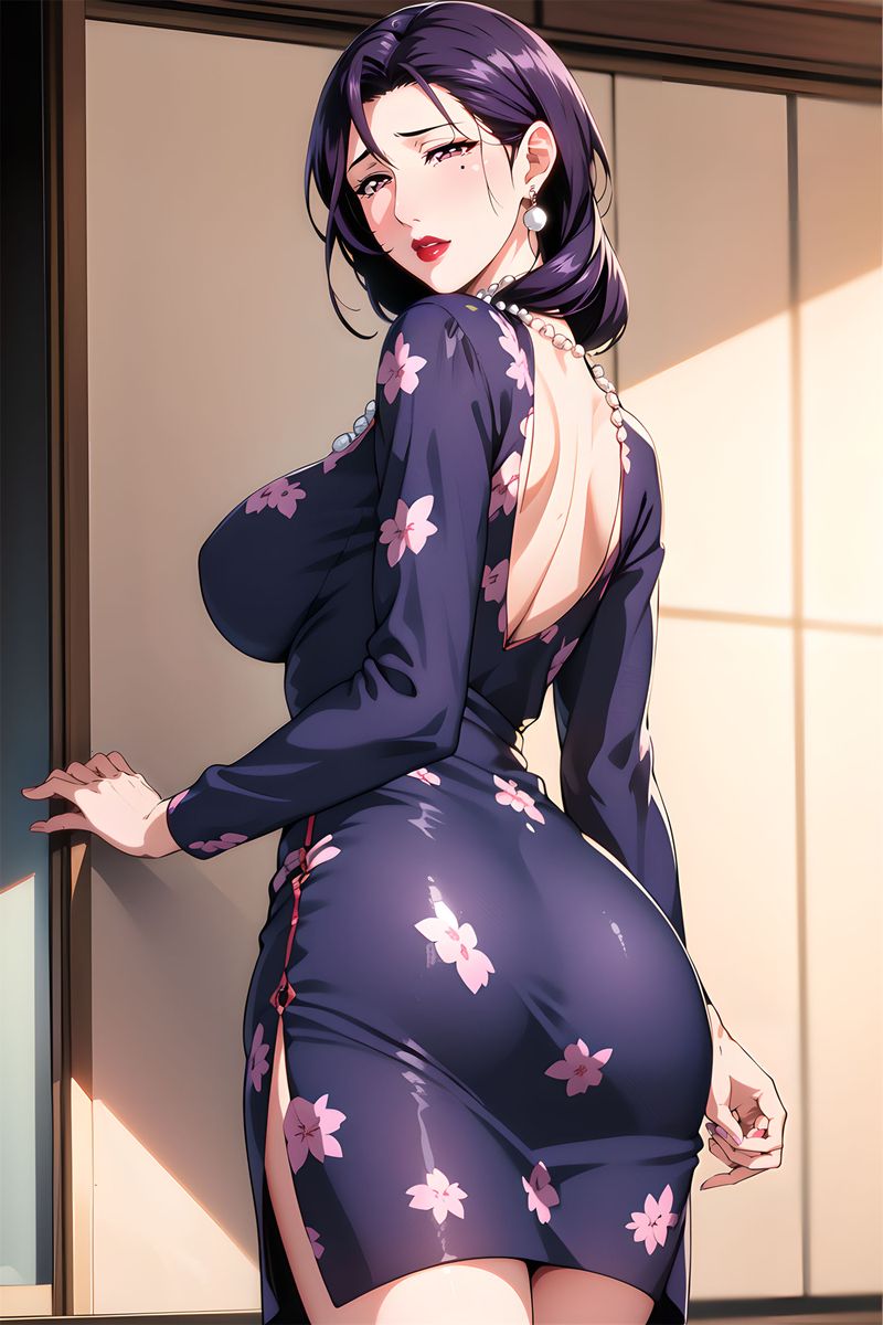 [AI绘画]美人母亲整合肉嫁高柳傢第04话