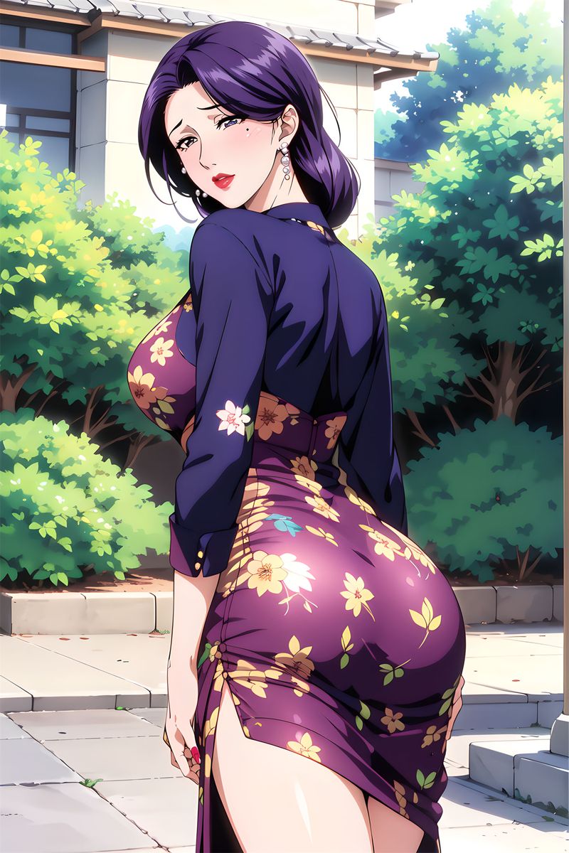 [AI绘画]美人母亲整合肉嫁高柳傢第04話