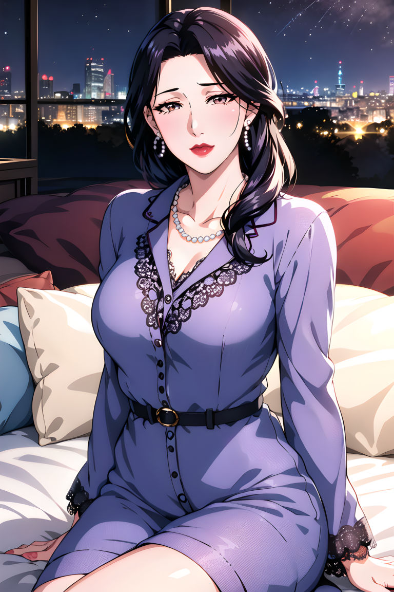 [AI绘画]美人母亲整合肉嫁高柳傢第04话