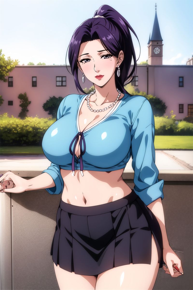 [AI繪畫]美人母親整合肉嫁高柳傢第05話