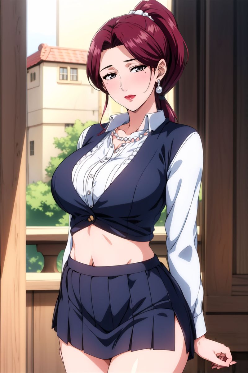 [AI绘画]美人母亲整合肉嫁高柳傢第05話