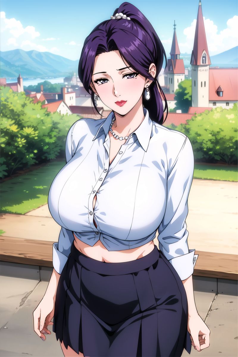[AI绘画]美人母亲整合肉嫁高柳傢第05話