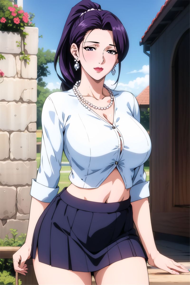 [AI绘画]美人母亲整合肉嫁高柳傢第05话