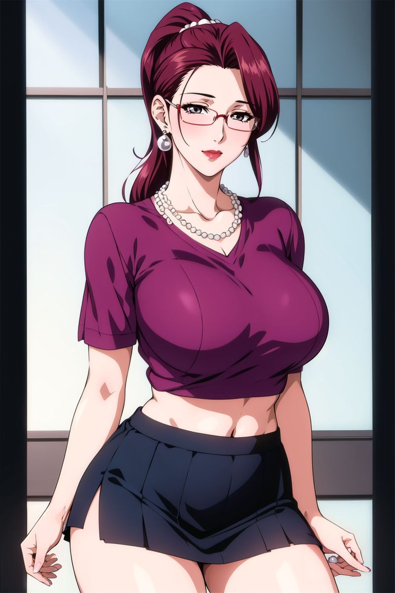 [AI繪畫]美人母親整合肉嫁高柳傢第05話