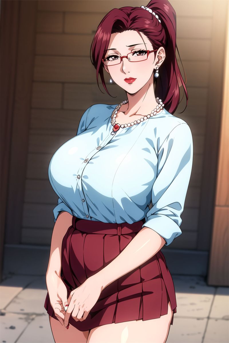 [AI繪畫]美人母親整合肉嫁高柳傢第05話