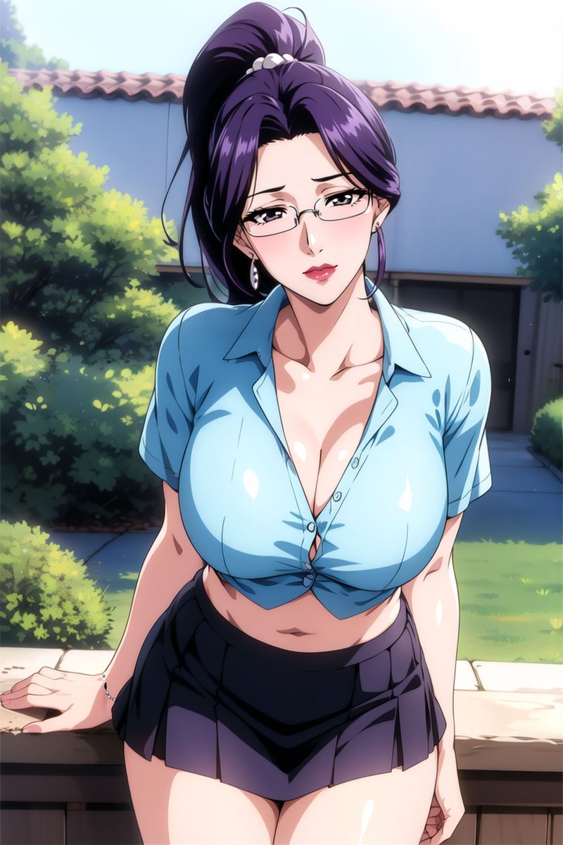 [AI繪畫]美人母親整合肉嫁高柳傢第05話