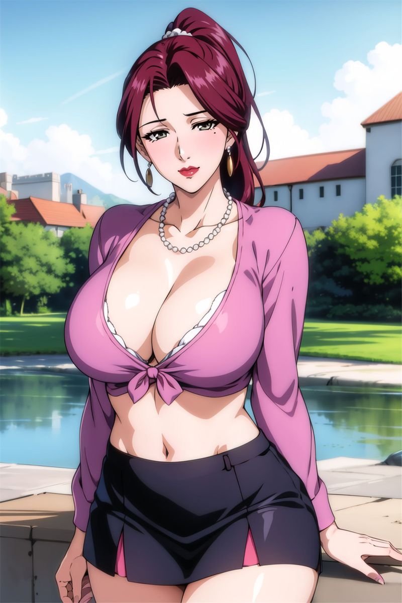 [AI繪畫]美人母親整合肉嫁高柳傢第05話