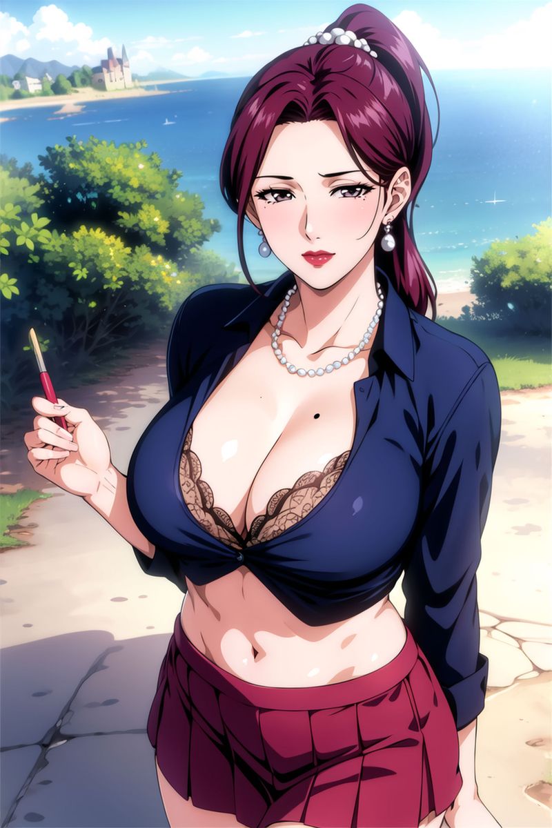 [AI繪畫]美人母親整合肉嫁高柳傢第05話